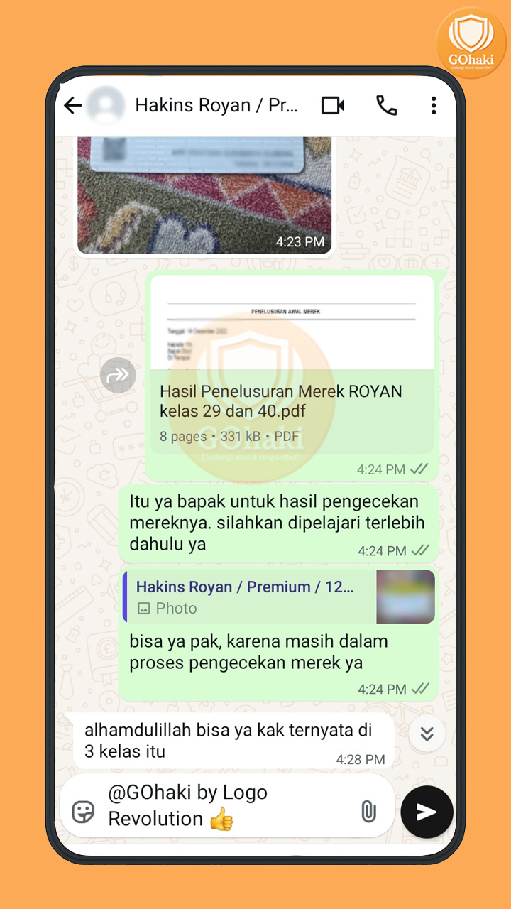 Testimoni WA klien GOhaki #10