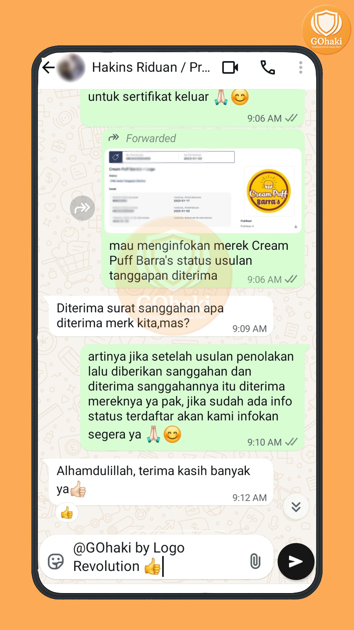 Testimoni WA klien GOhaki #11
