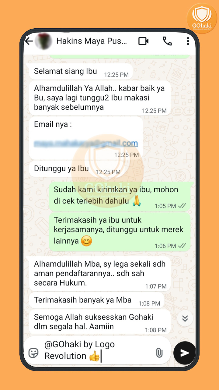 Testimoni WA klien GOhaki #2